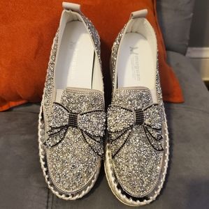 Muguan Company Sparkly flats/sneakers